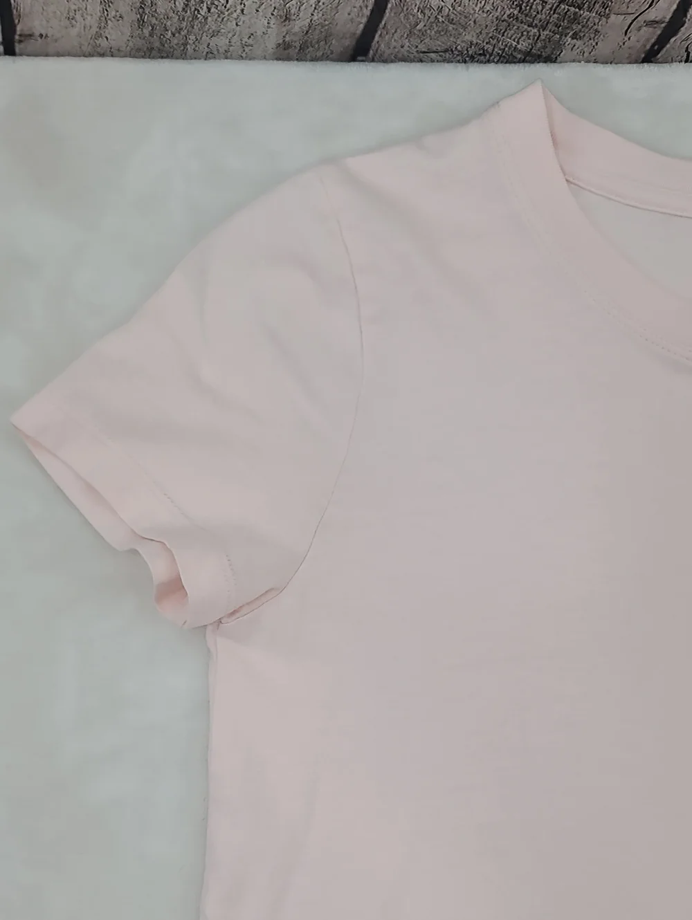 J Crew Broken-In Essential Cotton Crew Neck Short Sleeve Jersey Tee Peach/Pink